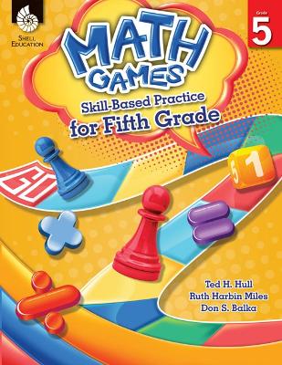 Cover of Math Games: Skill-Based Practice for Fifth Grade