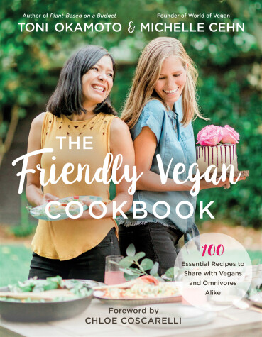Book cover for The Friendly Vegan Cookbook
