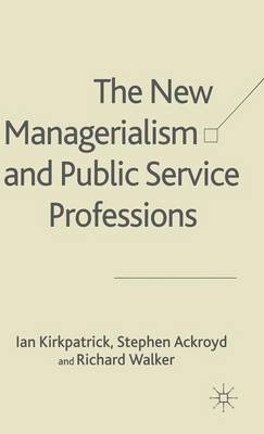 Book cover for The New Managerialism and Public Service Professions