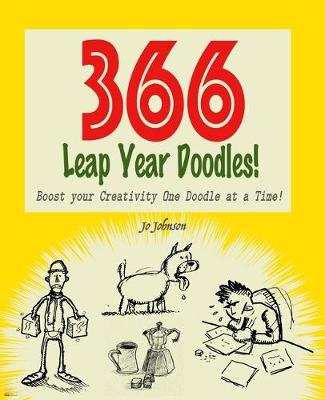 Book cover for 366 Leap Year Doodles! Boost your Creativity One Doodle at a Time!