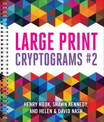 Book cover for Large Print Cryptograms #2