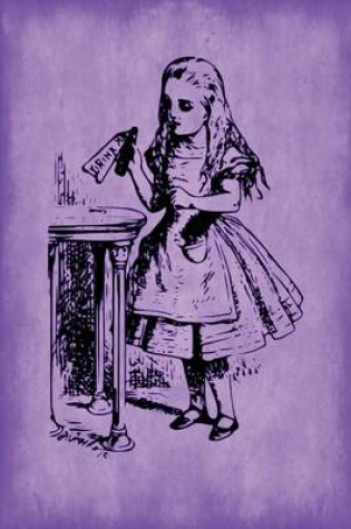 Cover of Alice in Wonderland Journal - Drink Me (Purple)