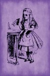 Book cover for Alice in Wonderland Journal - Drink Me (Purple)