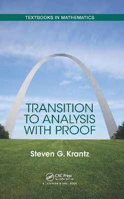 Cover of Transition to Analysis with Proof