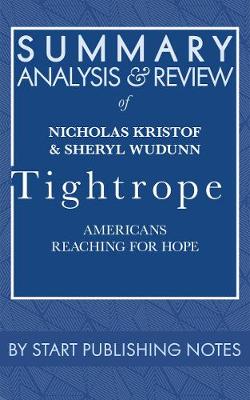 Book cover for Summary, Analysis, and Review of Nicholas Kristof & Sheryl Wudunn's Tightrope