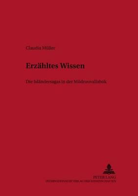 Book cover for Erzaehltes Wissen