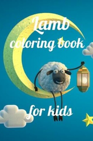 Cover of Lamb coloring book for kids