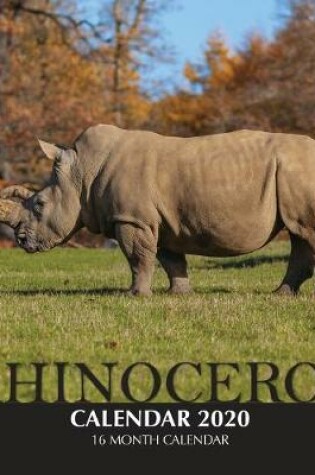 Cover of Rhinoceros Calendar 2020