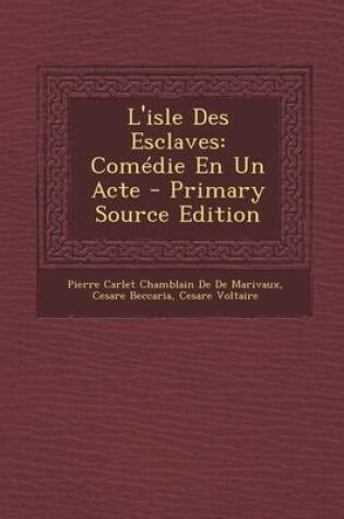 Cover of L'Isle Des Esclaves