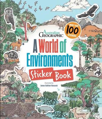 Book cover for A World of Environments: Sticker Book
