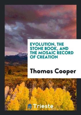 Book cover for Evolution, the Stone Book, and the Mosaic Record of Creation