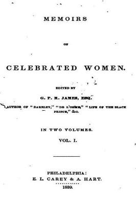 Book cover for Memoirs of Celebrated Women - Vol. I