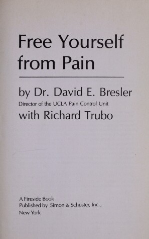 Book cover for Free Yourself from Pain