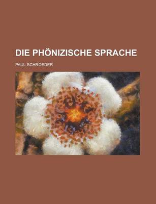 Book cover for Die Phonizische Sprache