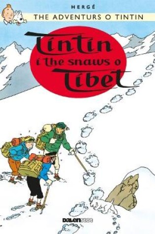 Cover of Tintin i the Snaws o Tibet