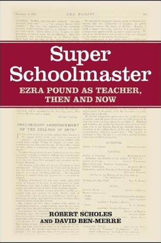 Cover of Super Schoolmaster