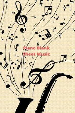 Cover of Piano Blank Sheet Music