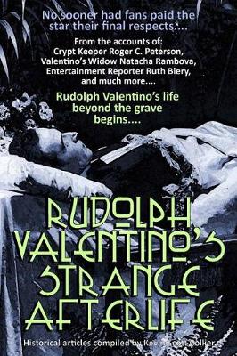 Book cover for Rudolph Valentino's Strange Afterlife
