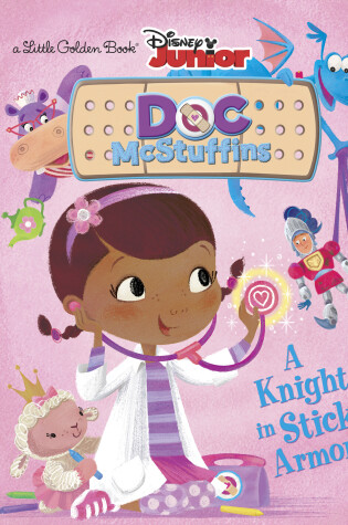 Cover of A Knight in Sticky Armor (Disney Junior: Doc McStuffins)