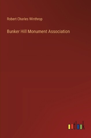 Cover of Bunker Hill Monument Association