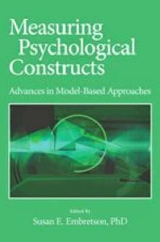 Cover of Measuring Psychological Constructs