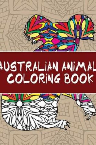 Cover of Australian Animal Coloring Book