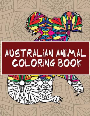 Book cover for Australian Animal Coloring Book