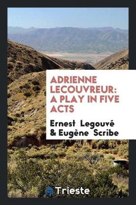 Book cover for Adrienne Lecouvreur