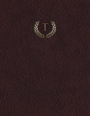 Cover of Monogram "T" Grid Sketchbook