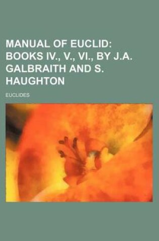 Cover of Manual of Euclid