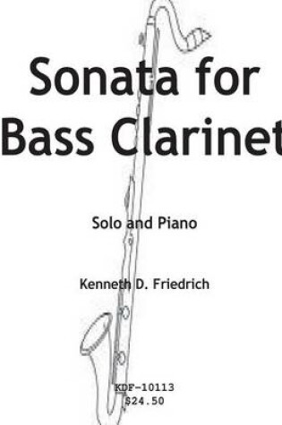 Cover of Sonata for Bass Clarinet