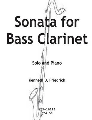 Book cover for Sonata for Bass Clarinet