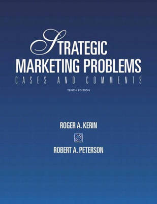 Book cover for Strategic Marketing Problems