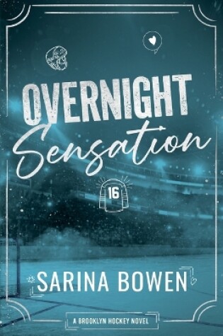 Cover of Overnight Sensation - A Brooklyn Hockey Novel