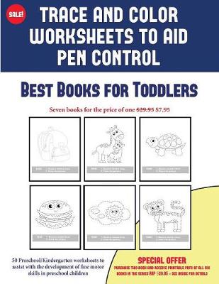 Book cover for Best Books for Toddlers (Trace and Color Worksheets to Develop Pen Control)