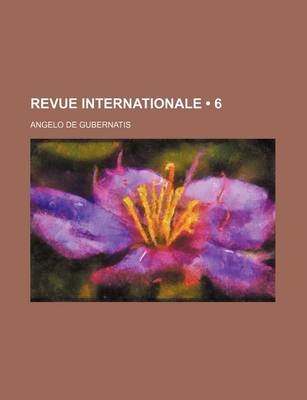 Book cover for Revue Internationale (6)