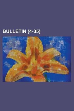 Cover of Bulletin (4-35 )