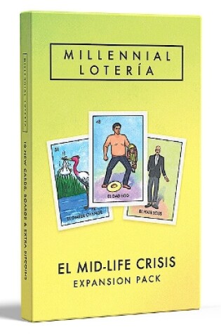Cover of Millenial Loteria: El Midlife Crisis Expansion Pack
