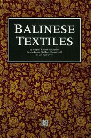 Cover of Balinese Textiles