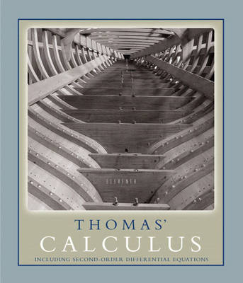 Book cover for Thomas' Calculus including Second-order Differential Equations