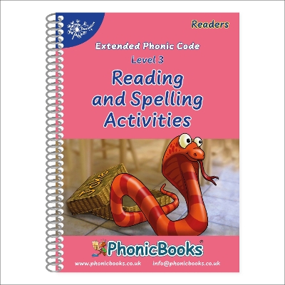 Book cover for Phonic Books Dandelion Readers Reading and Spelling Activities Vowel Spellings Level 3