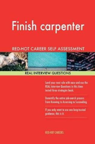 Cover of Finish Carpenter Red-Hot Career; 1184 Real Interview Questions