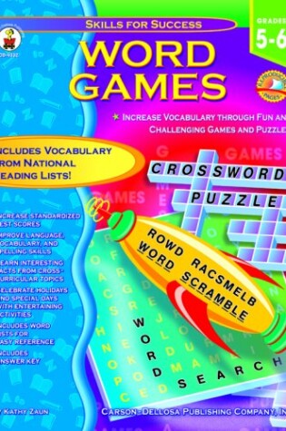 Cover of Word Games, Grades 5 - 6