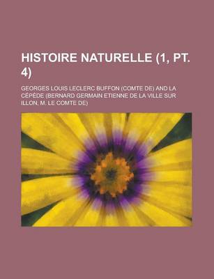 Book cover for Histoire Naturelle (1, PT. 4)