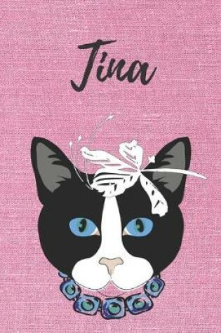 Cover of Tina Katzen Notizbuch / Malbuch / Tagebuch / Journal / DIN A5 / Geschenk