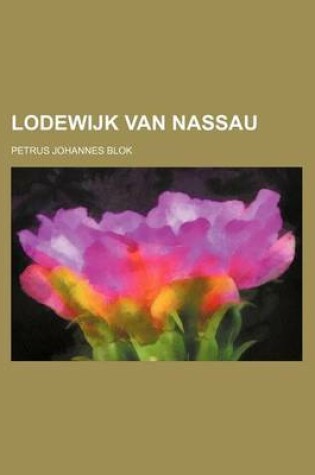 Cover of Lodewijk Van Nassau