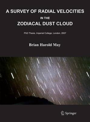 Book cover for A Survey of Radial Velocities in the Zodiacal Dust Cloud