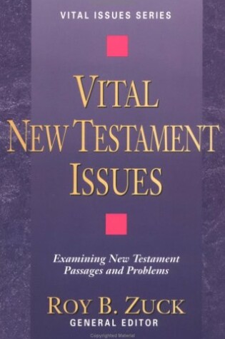 Cover of Vital New Testament Issues