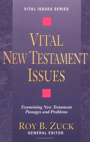 Cover of Vital New Testament Issues