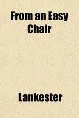 Book cover for From an Easy Chair